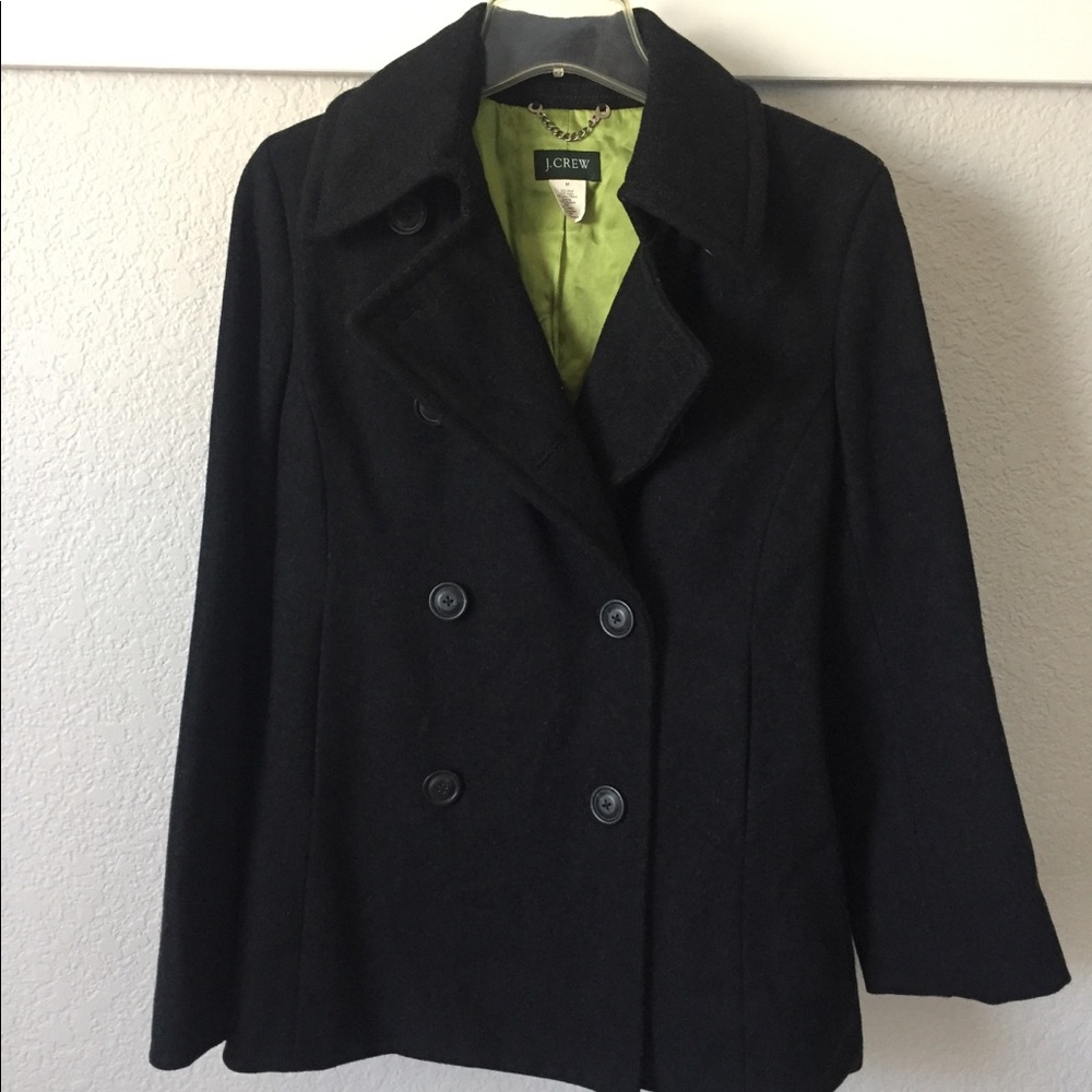 Jcrew Dark Gray wool Peacoat